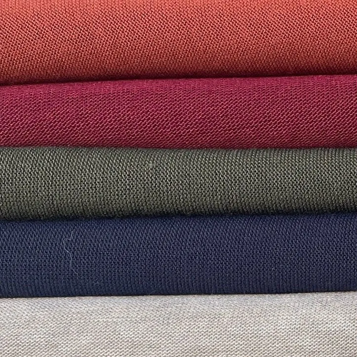 60" Cashmere Brushed Alpaca Rayon Spandex with Stretch 200 GSM Knit Fabric By the Yard