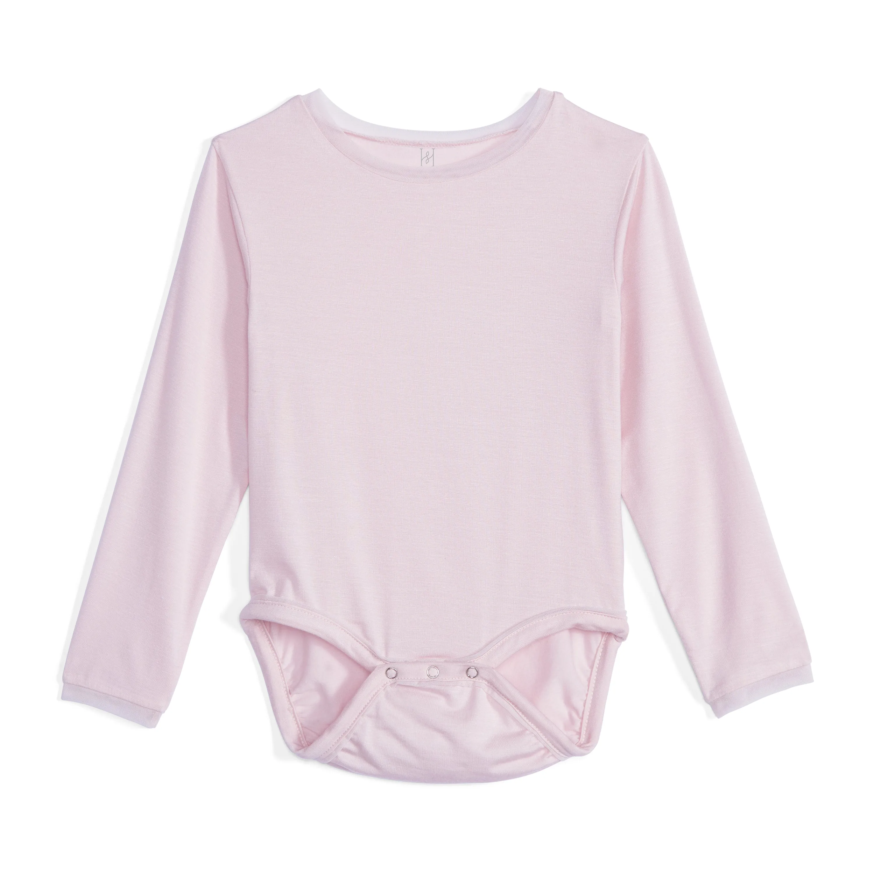 Baby Girls Cry-Free Long Sleeve Onesie with Mesh