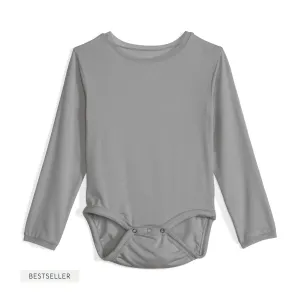 Baby Girls Cry-Free Long Sleeve Onesie with Mesh