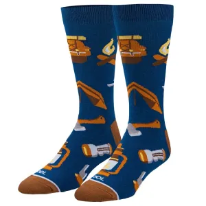 Camping Supplies Men's Socks Blue