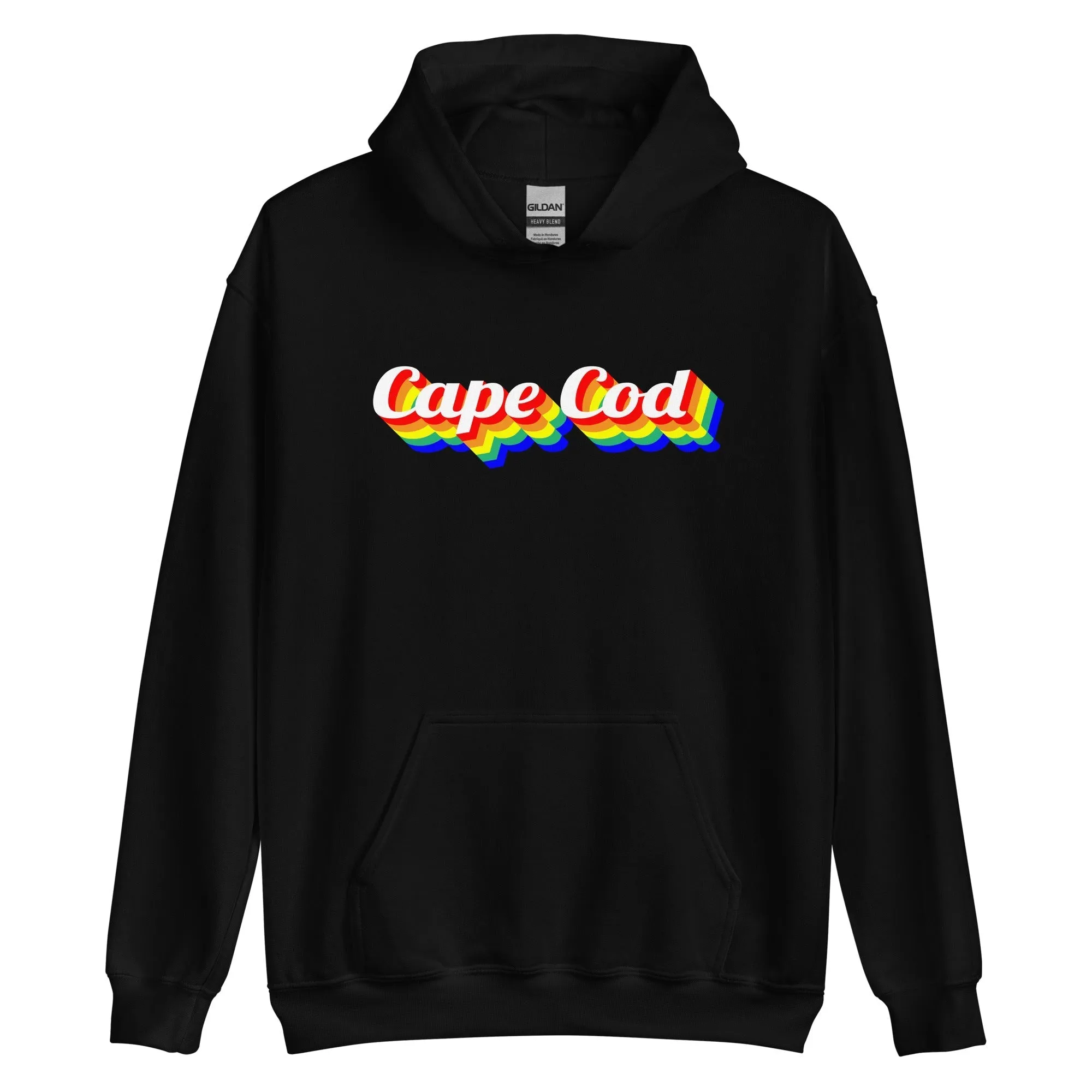 Cape Cod Rainbow Hoodie - Cape Cod, Massachusetts | Mens & Womens Sweathshirt