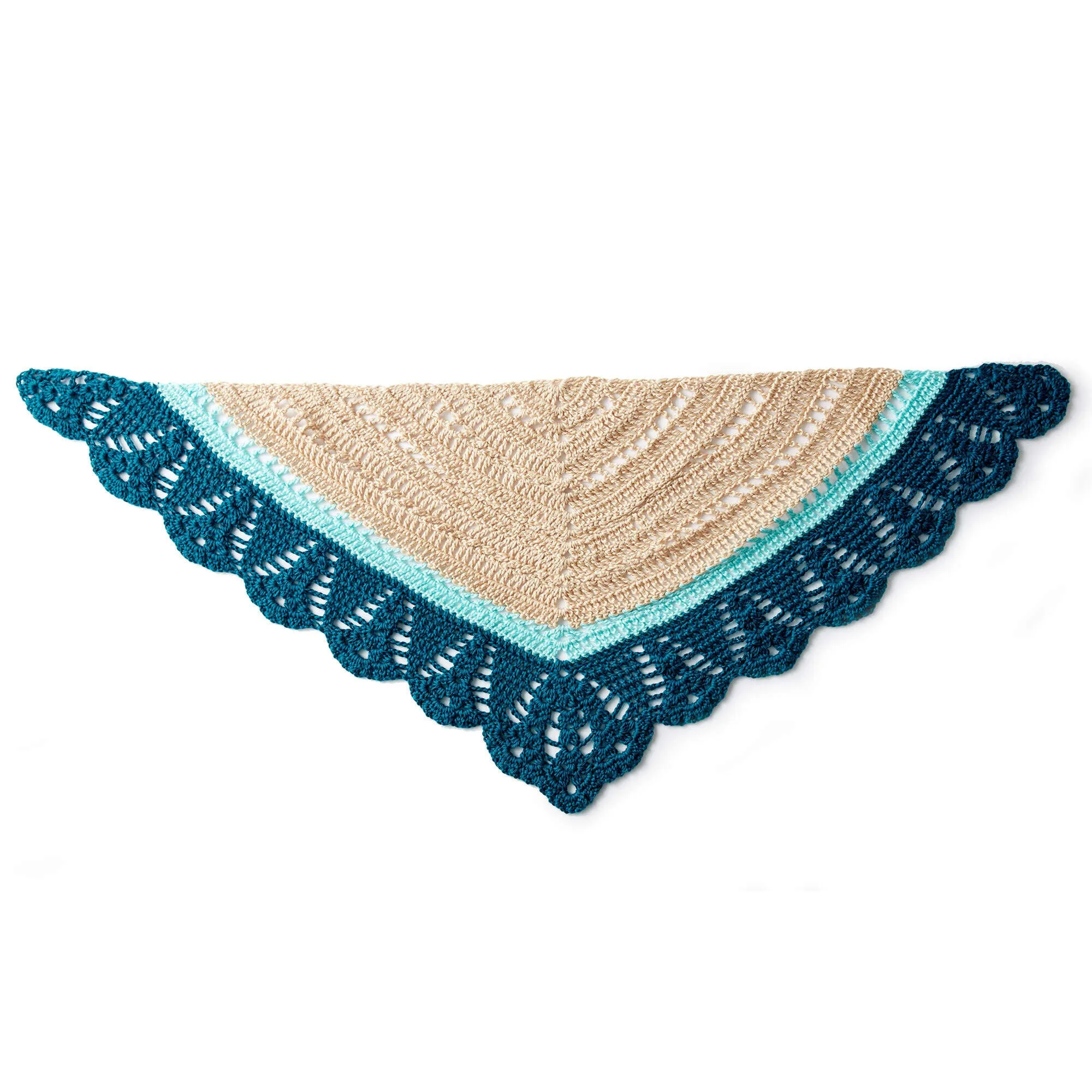 Caron Crochet Comfort Shawl