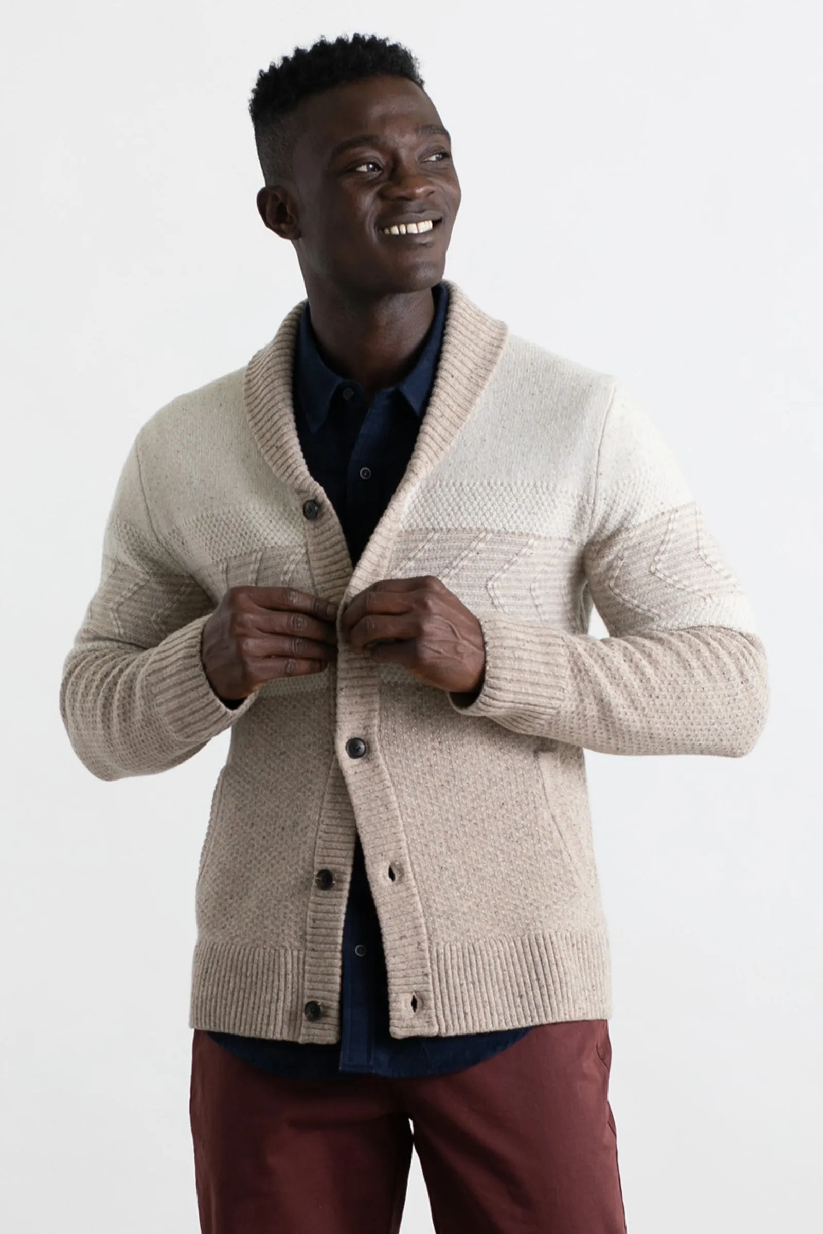 Carson Cardigan / Natural