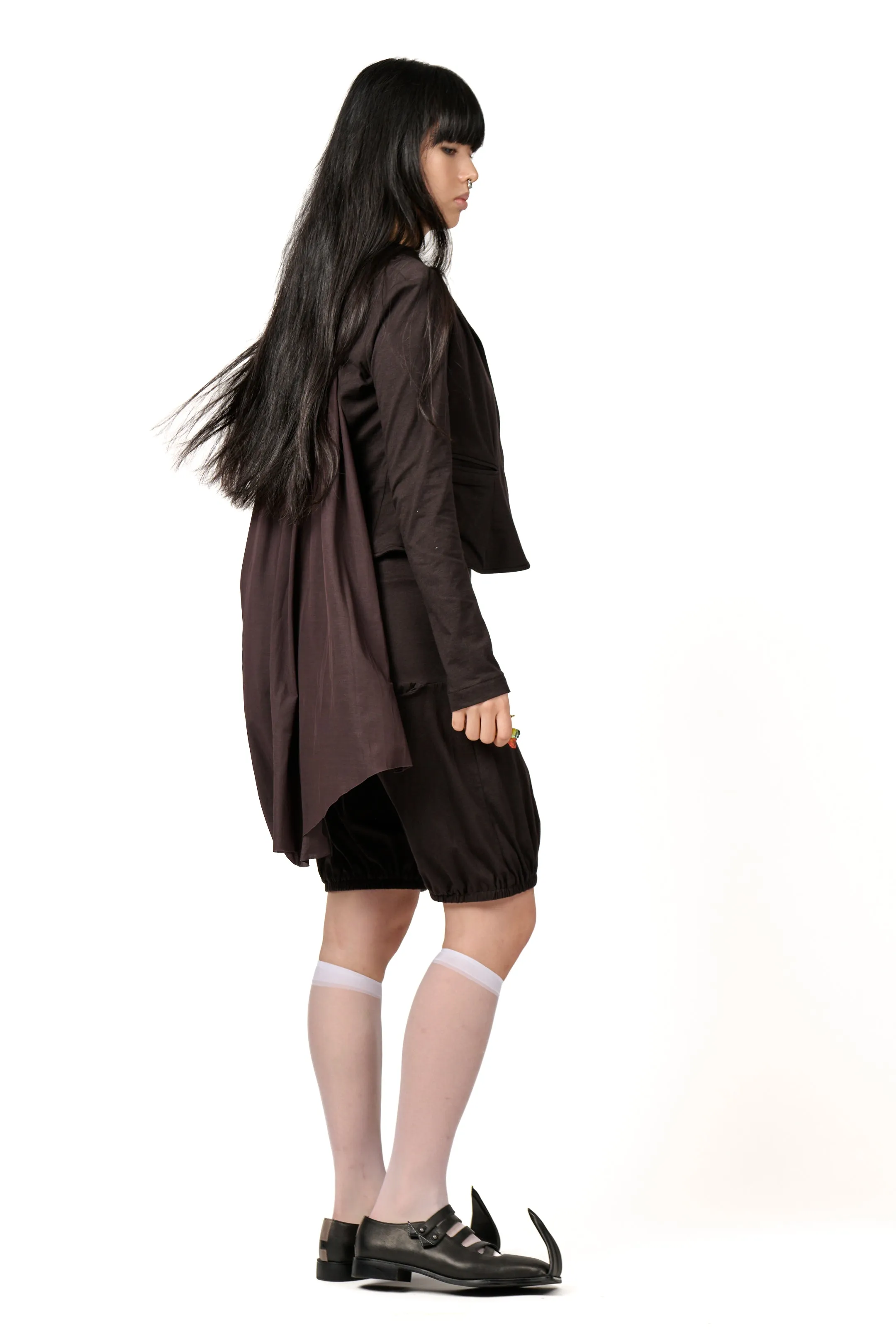 Fashion Hero Soft Blazer - Dark Brown