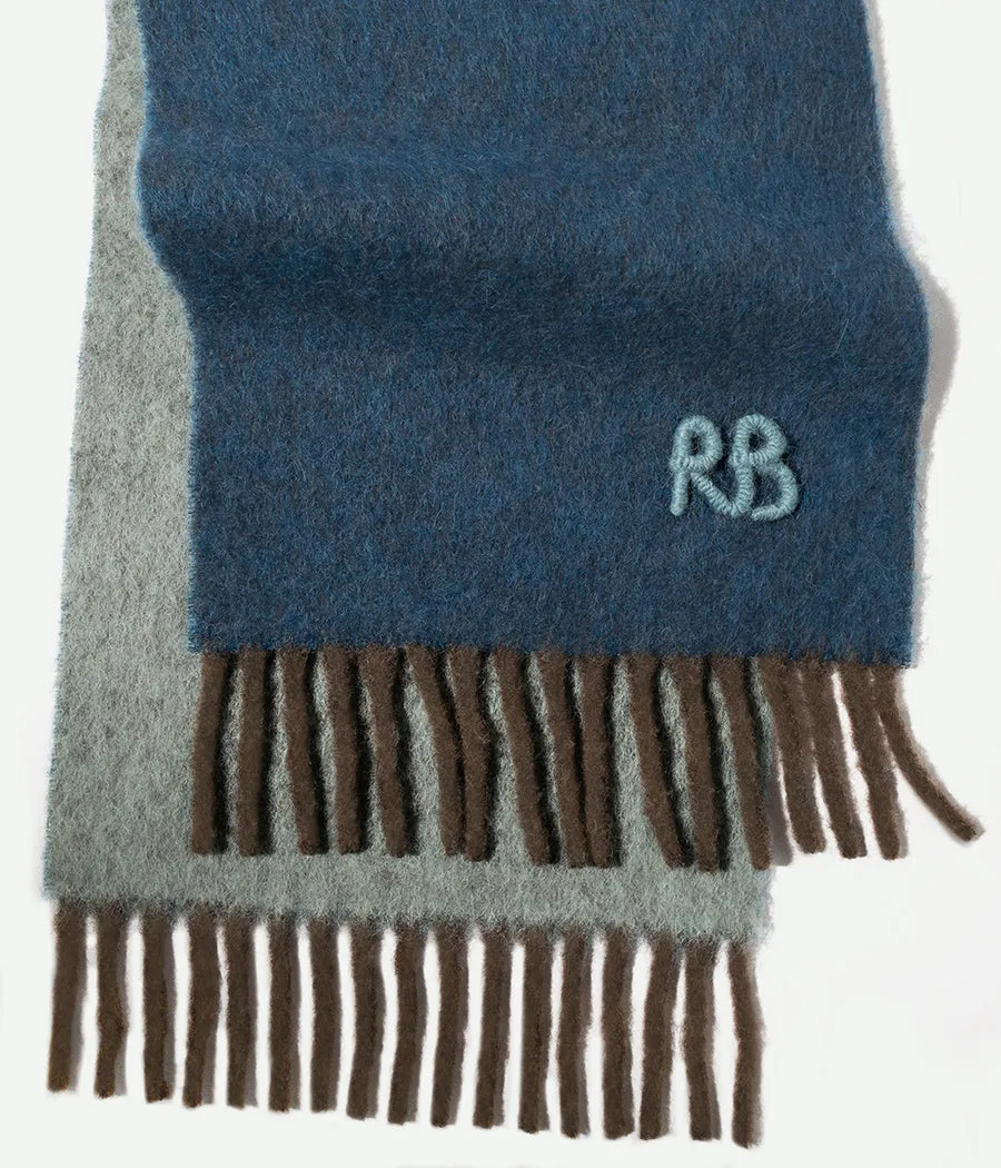 Fringed Alpaca-blend Scarf Max