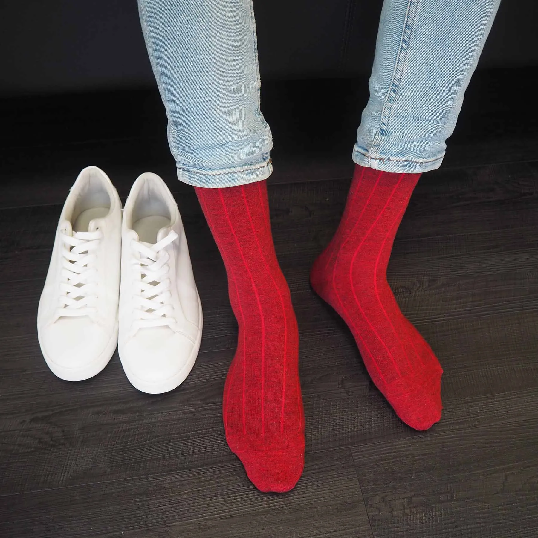 Indulgent Cashmere & Cotton Men's Socks