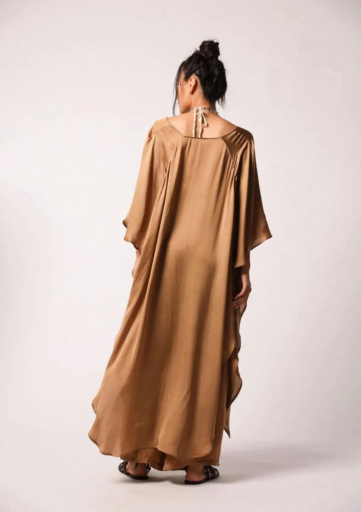 KARLA CAPE - GOLDEN BROWN