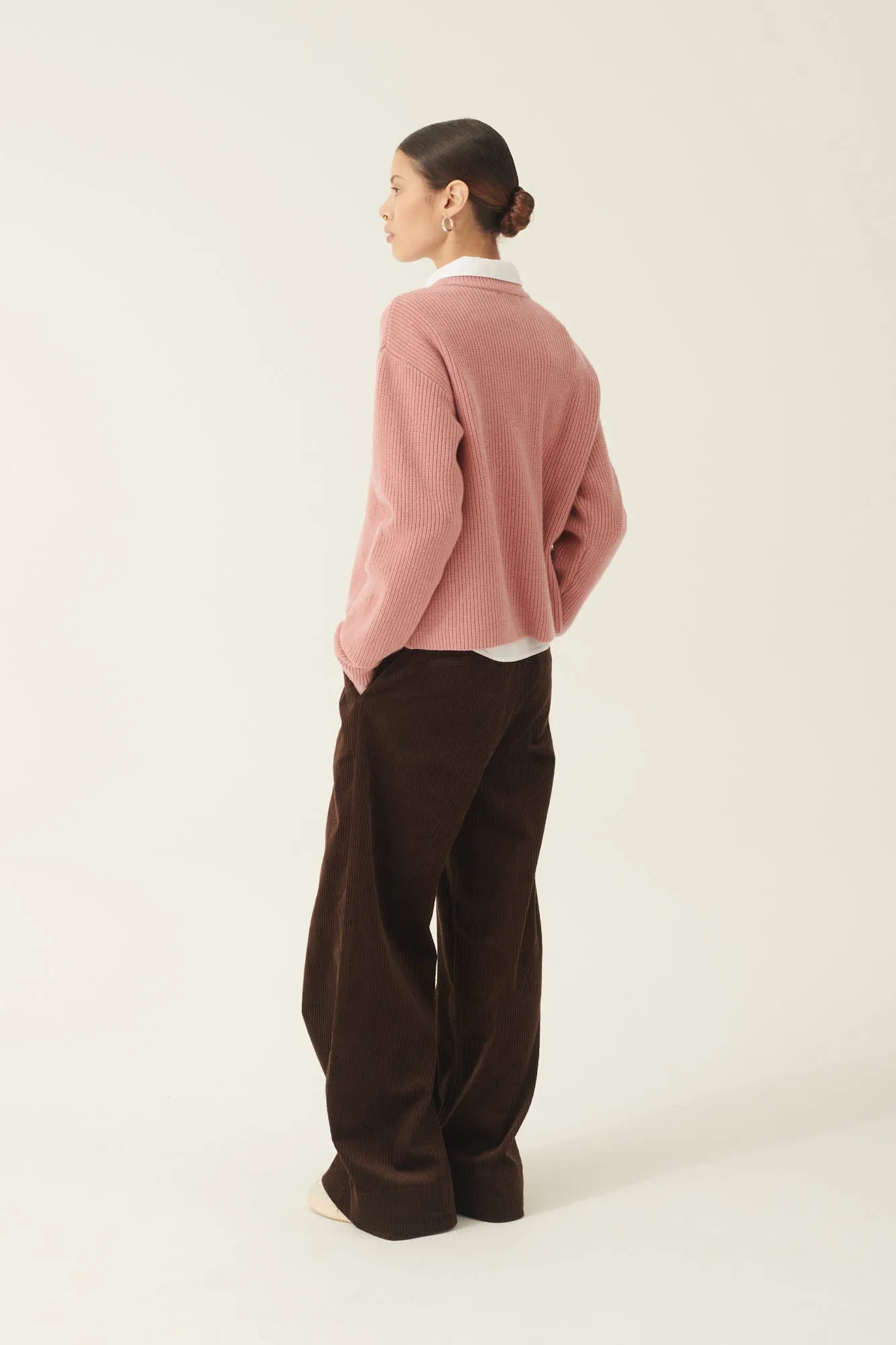 KARLI WOOL CASHMERE BLEND - ROSE