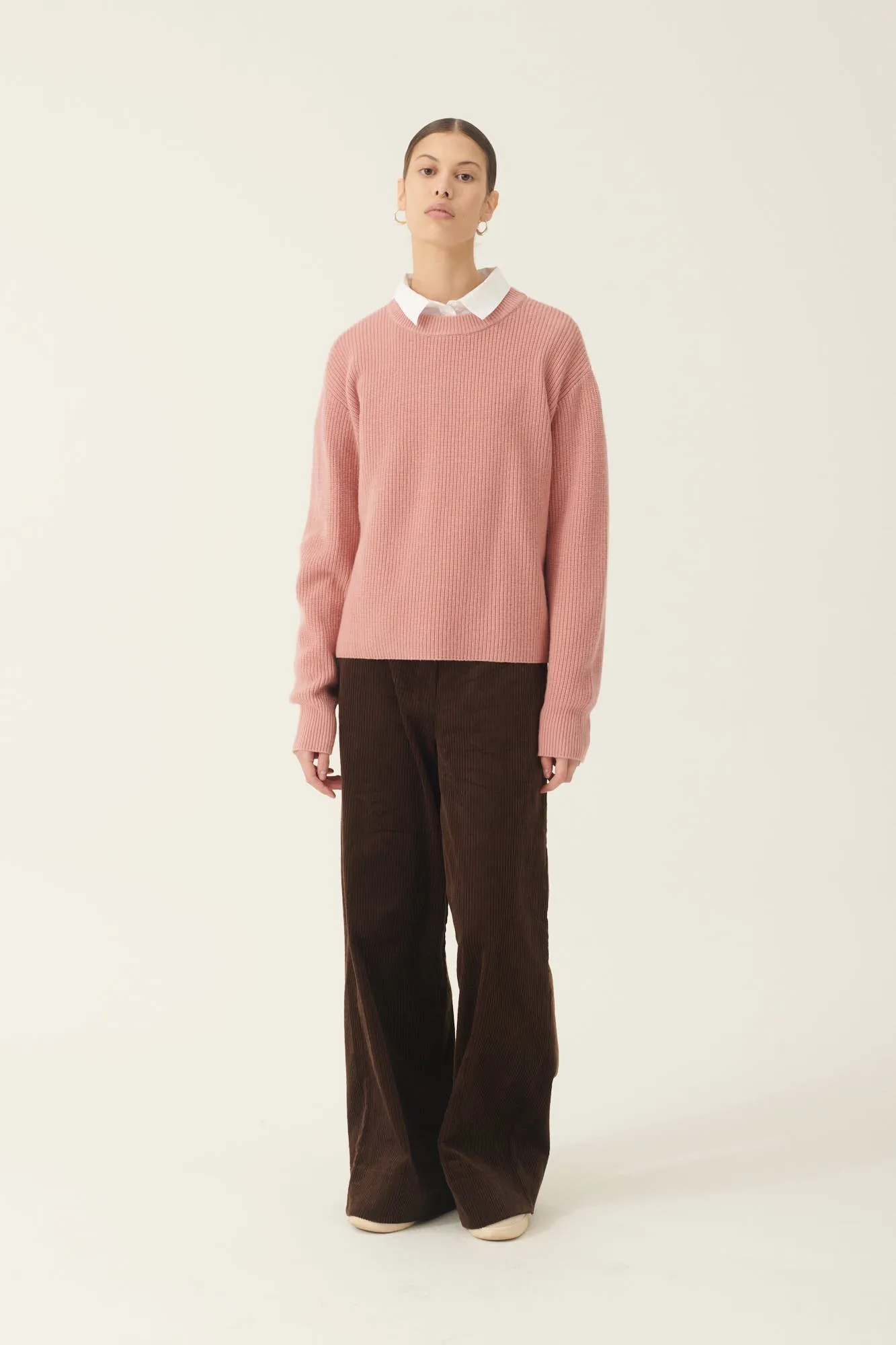 KARLI WOOL CASHMERE BLEND - ROSE