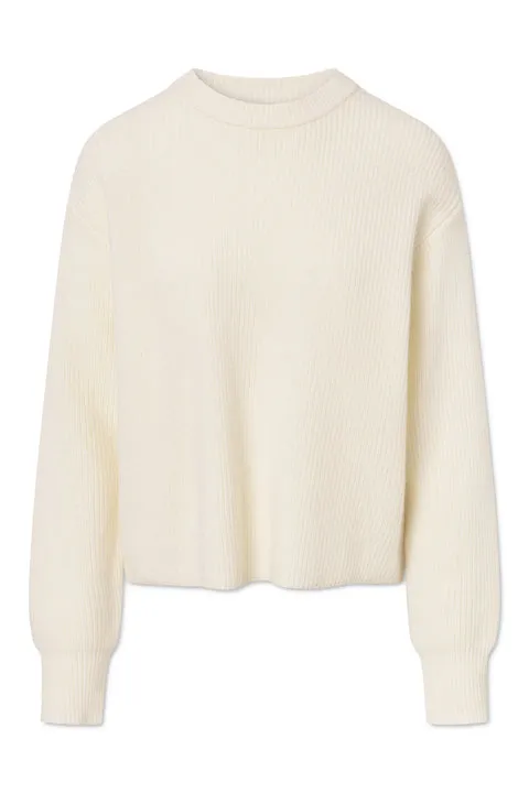 KARLI WOOL CASHMERE BLEND - WHITE