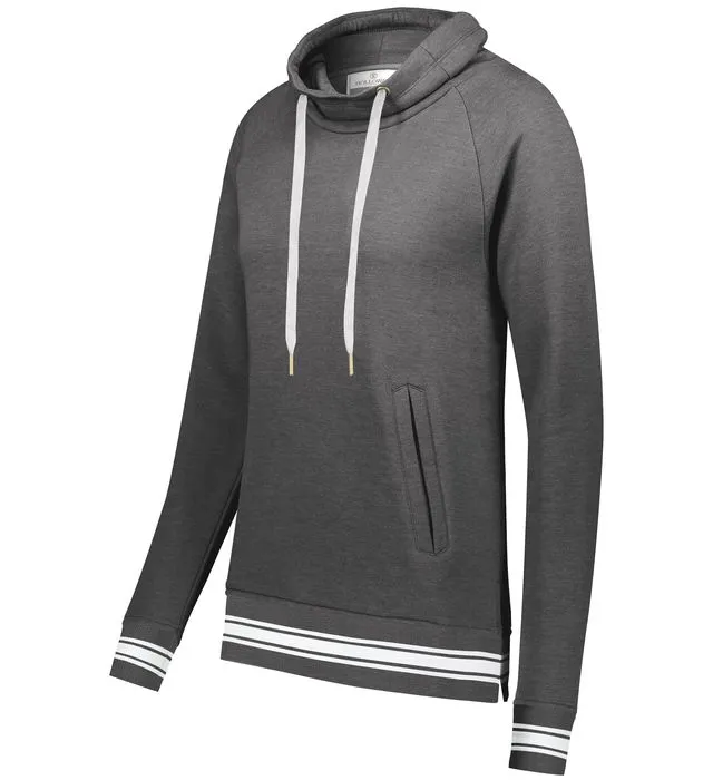 LADIES IVY LEAGUE FUNNEL NECK PULLOVER-TGT