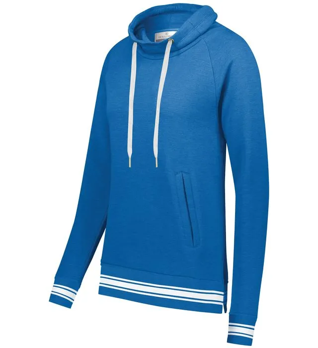 LADIES IVY LEAGUE FUNNEL NECK PULLOVER-TGT