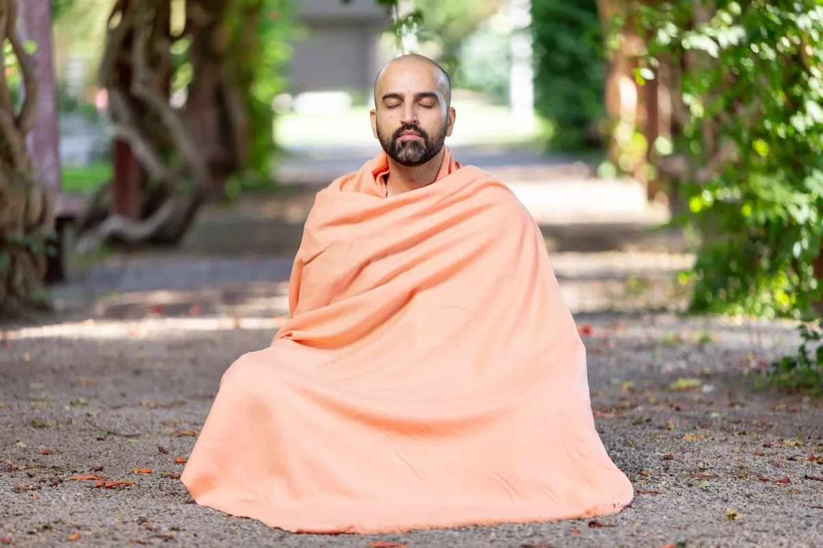 Meditation Shawl | Meditation Blanket or Prayer Shawl for Men & Women (Simplicity)