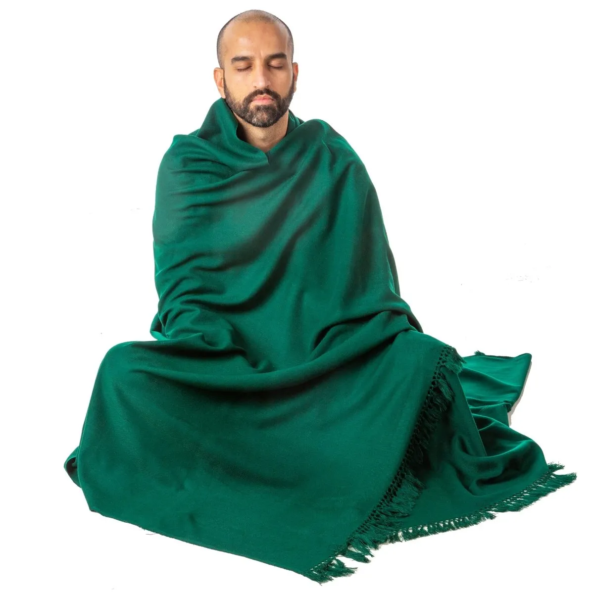 Meditation Shawl | Meditation Blanket or Prayer Shawl for Men & Women (Simplicity)