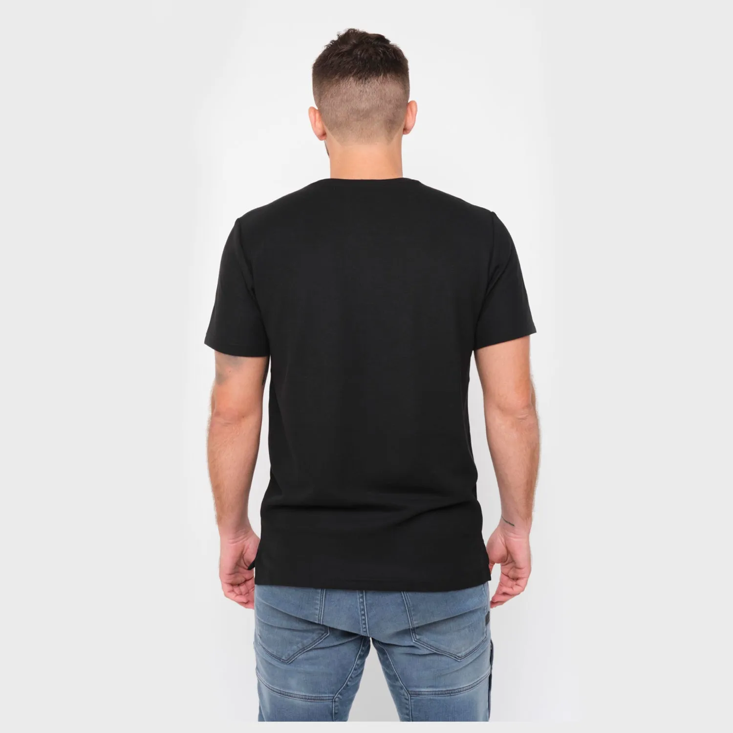 Men's Pique Crew Neck T-Shirt