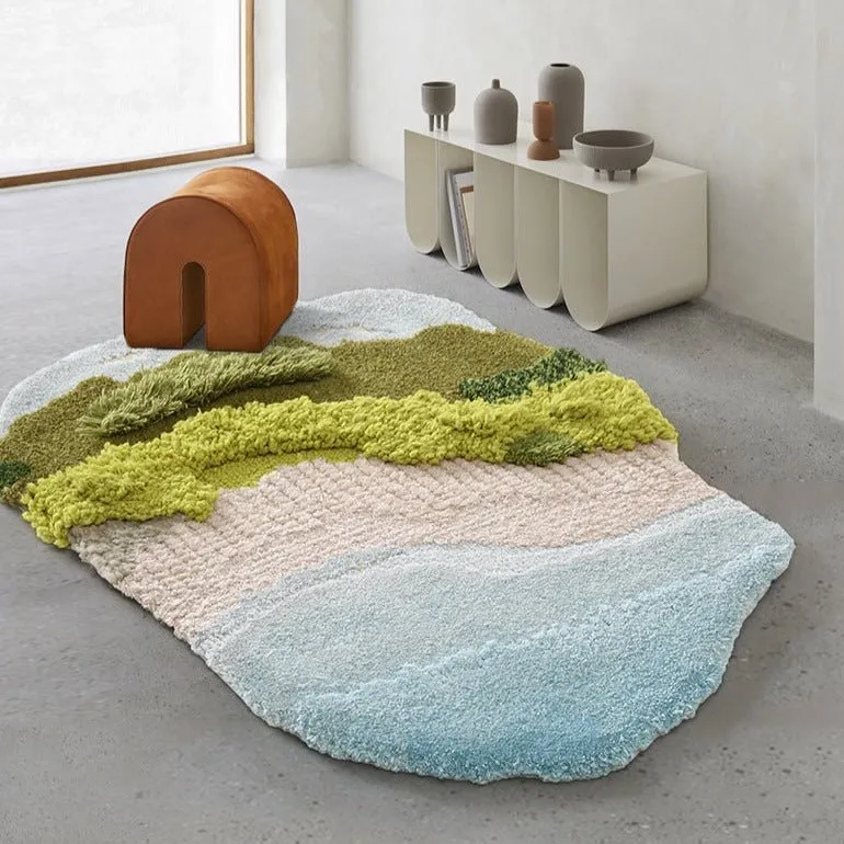 New Zealand Wool Fluffy Rug