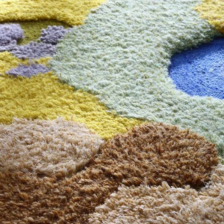 New Zealand Wool Fluffy Rug