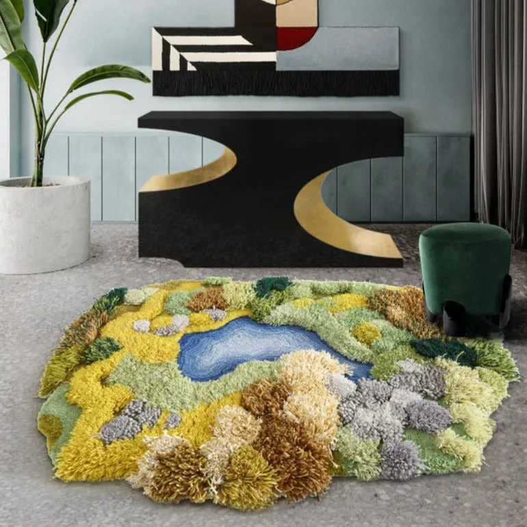 New Zealand Wool Fluffy Rug