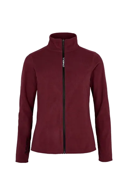 Oneill Womens Jacks Full Zip Fleece Windsor Wine