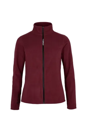 Oneill Womens Jacks Full Zip Fleece Windsor Wine