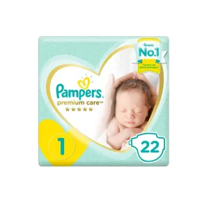 Pampers Premium Care New Baby 1 2-5 kg 22s