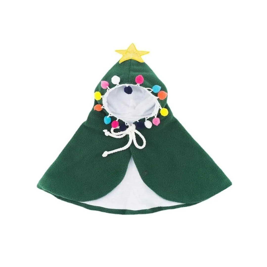 PetAffairs Small Cloak in Camouflage Design Christmas Tree Cape