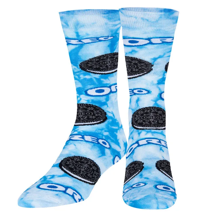 "Oreo Tie Dye" Crew Socks by ODD Sox