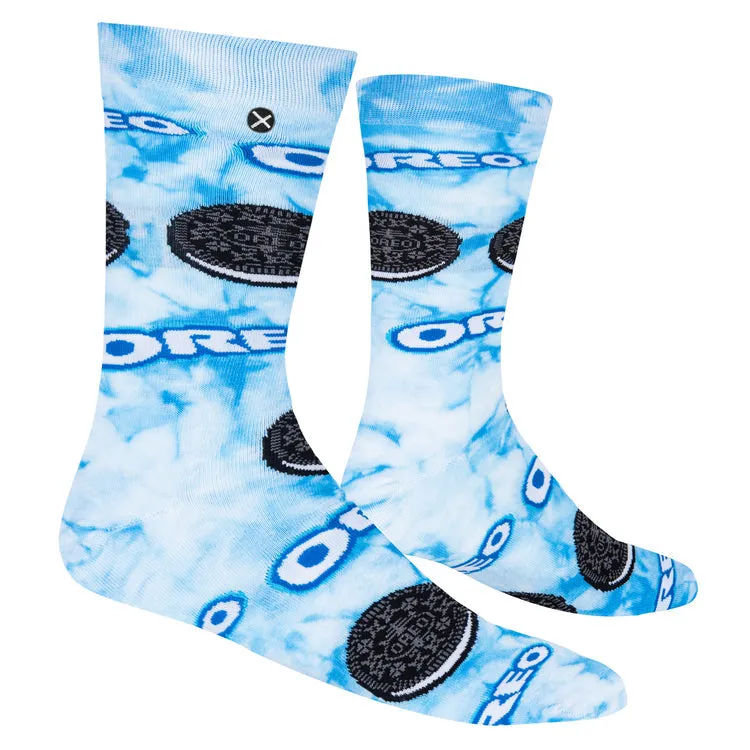 "Oreo Tie Dye" Crew Socks by ODD Sox