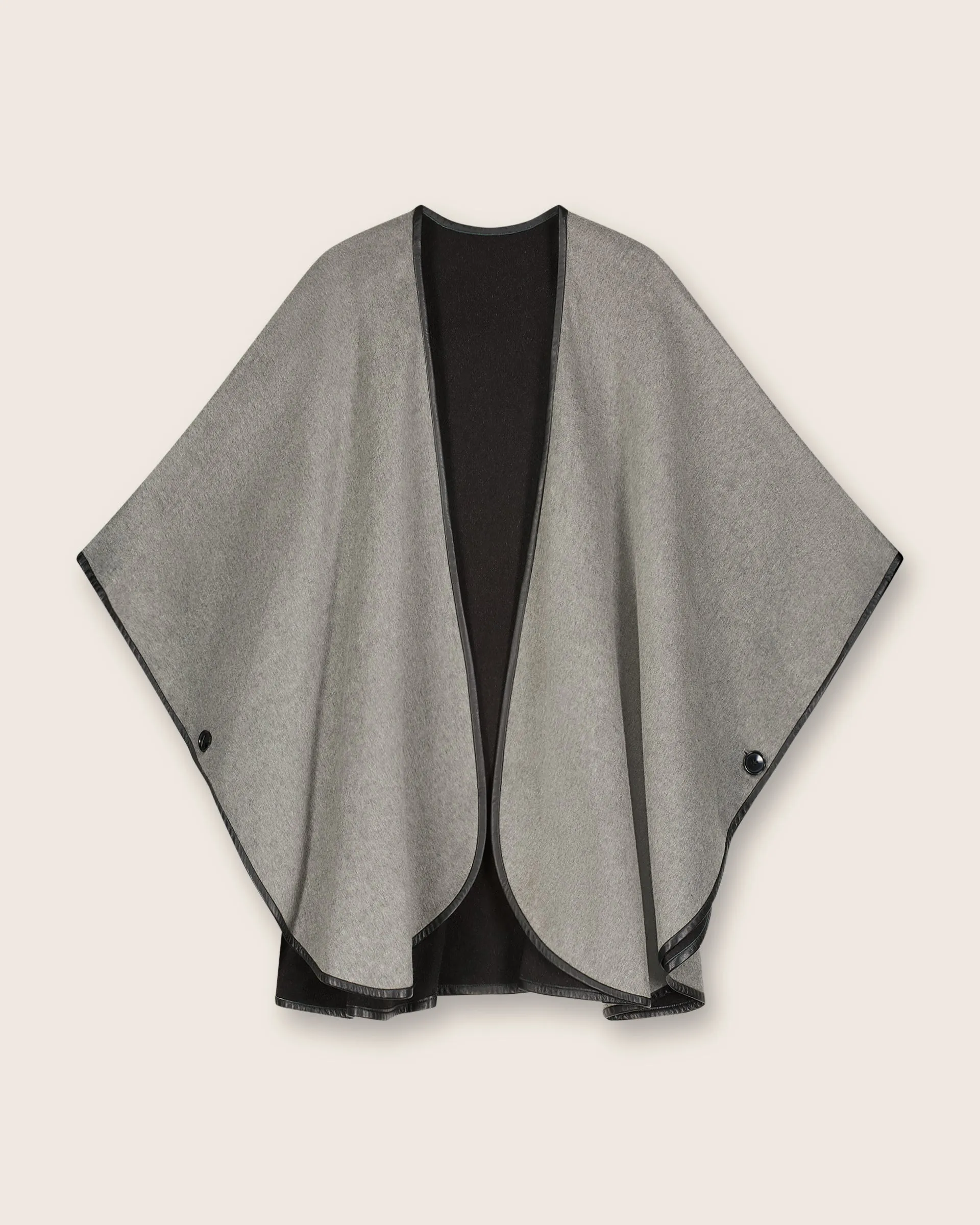 Roma Pure Cashmere Reversible Cape