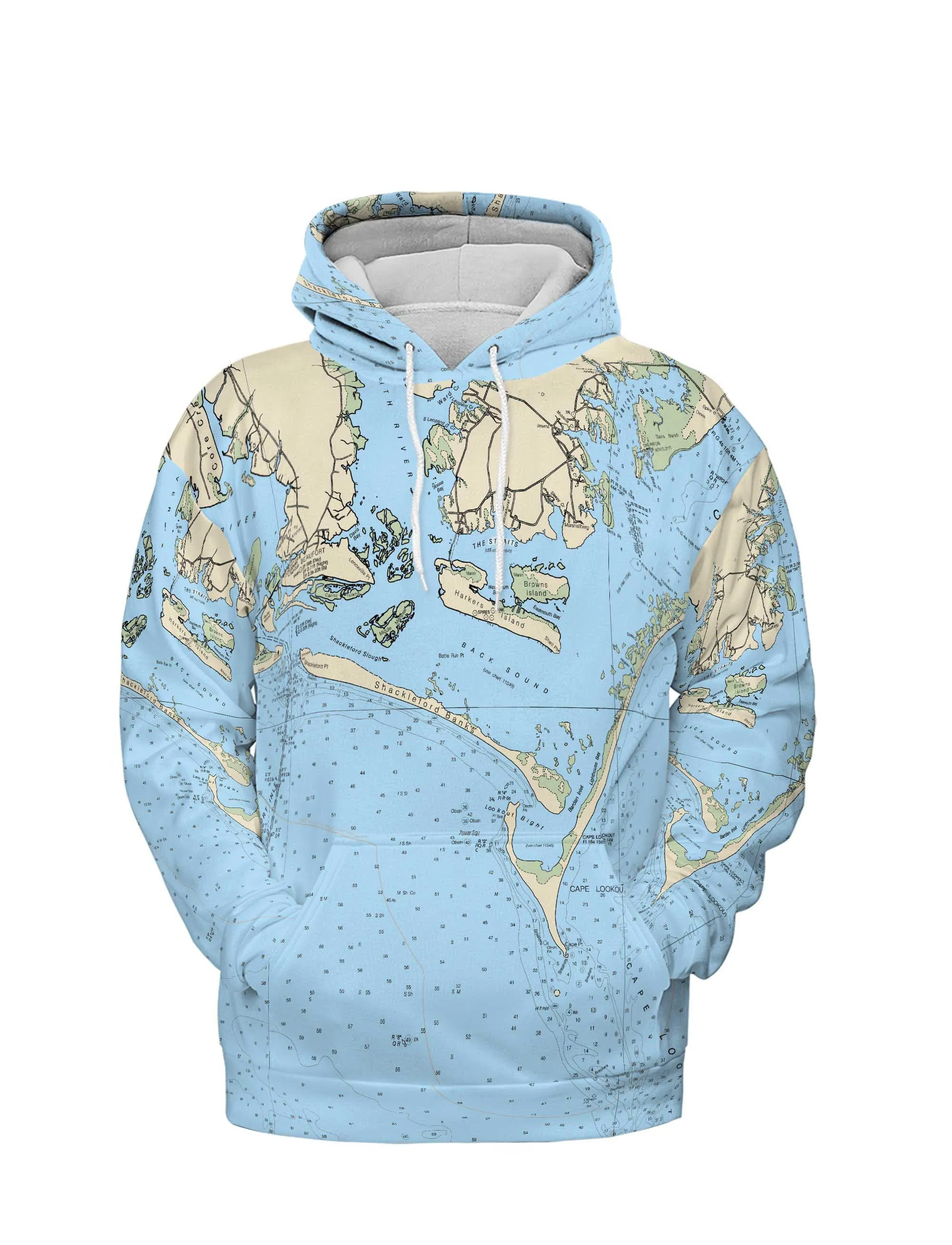 The Beaufort - Cape Lookout Lightweight Hoodie Sweatshirt