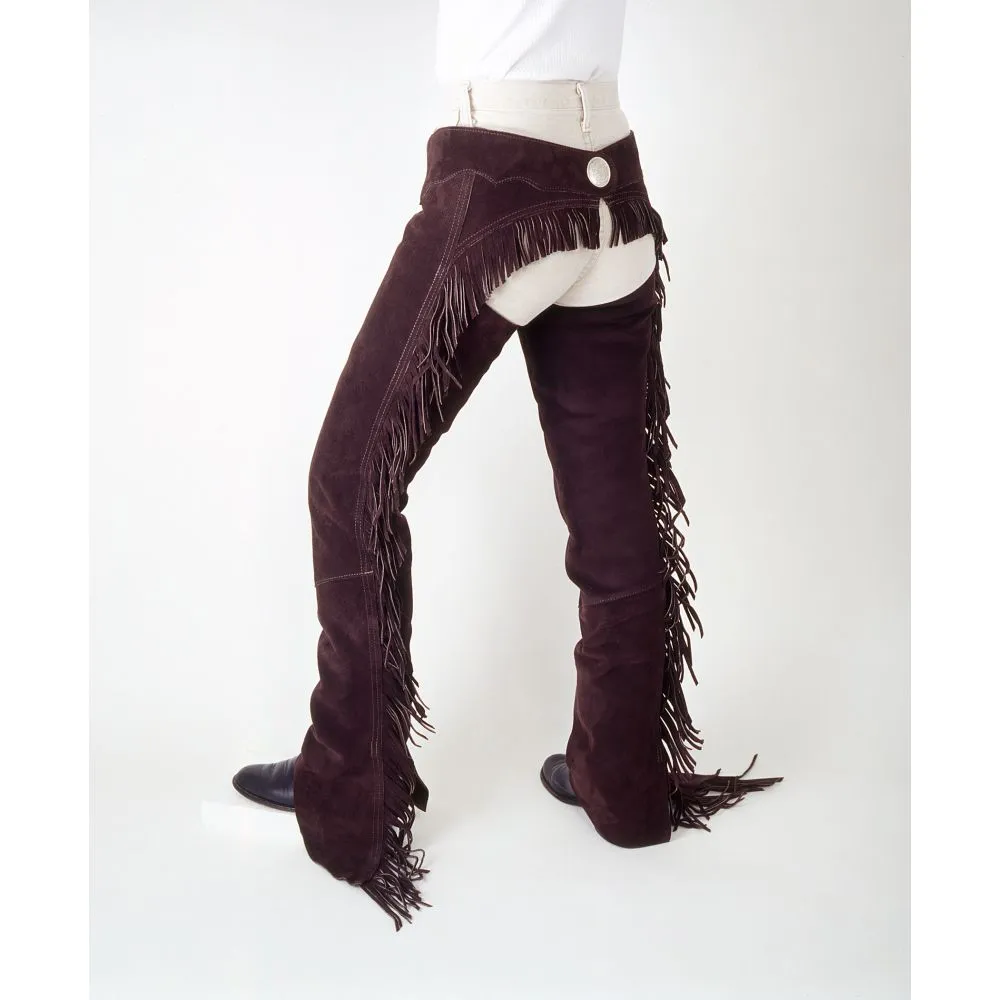 Tough-1 Suede Equitation Chaps