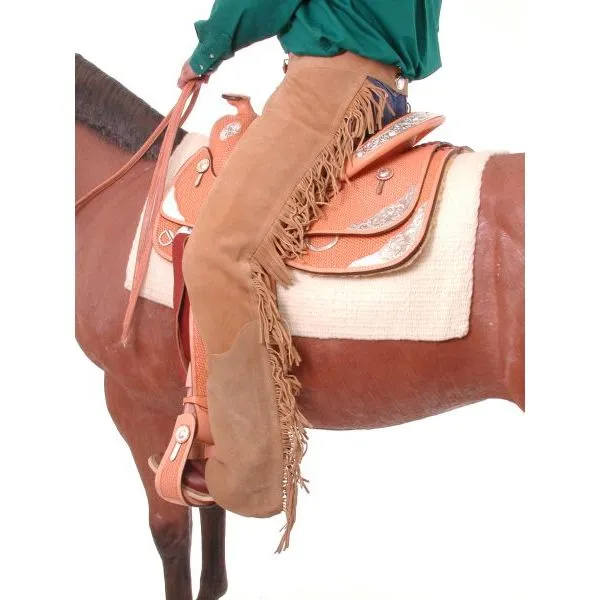 Tough-1 Suede Equitation Chaps