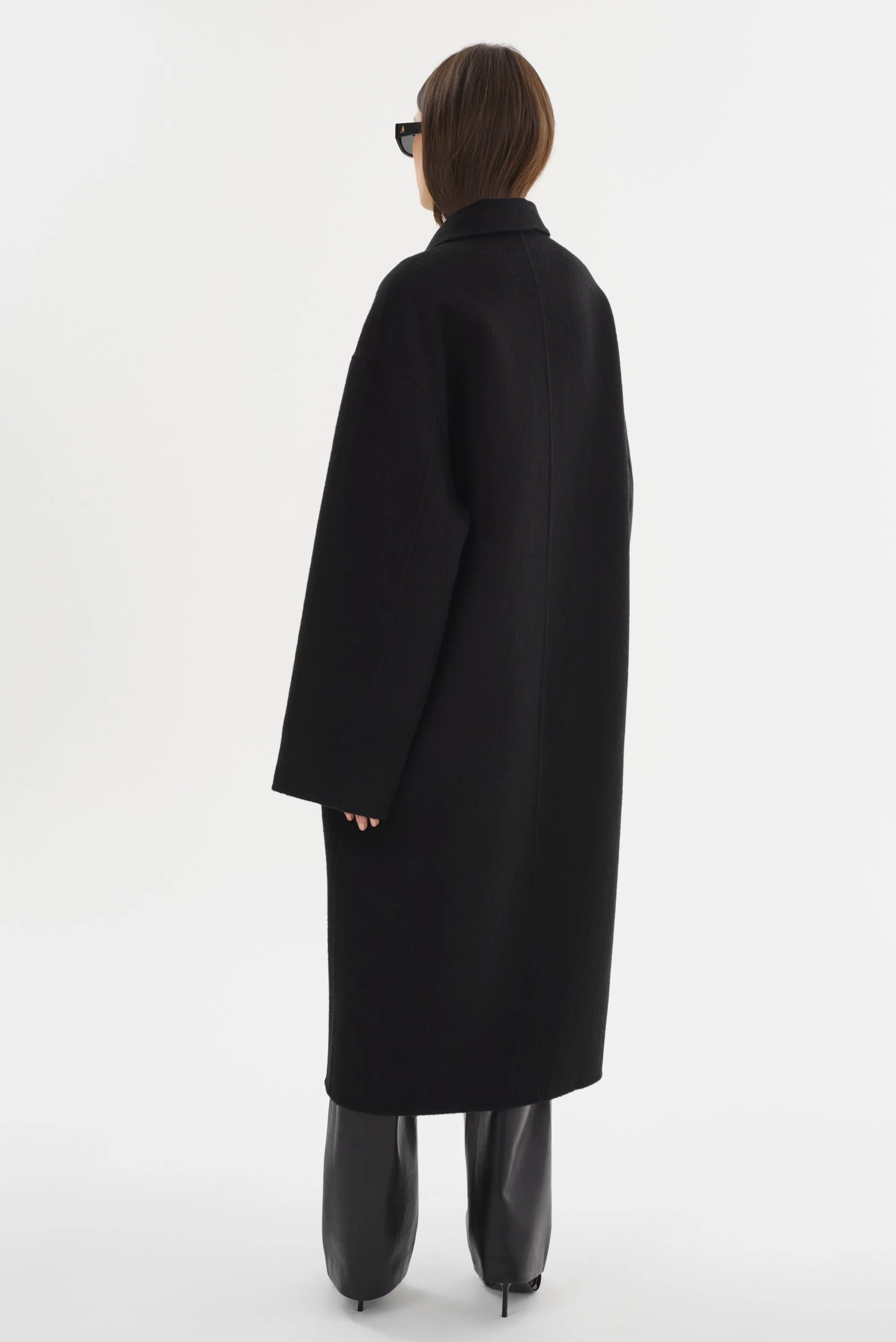 TWILA | Wool Scarf Coat