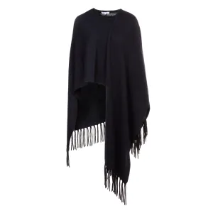 Women's Cashmere Wrap Stole in Black