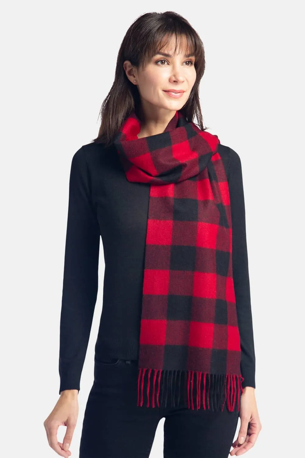 Women's Classic 100% Pure Cashmere Scarf