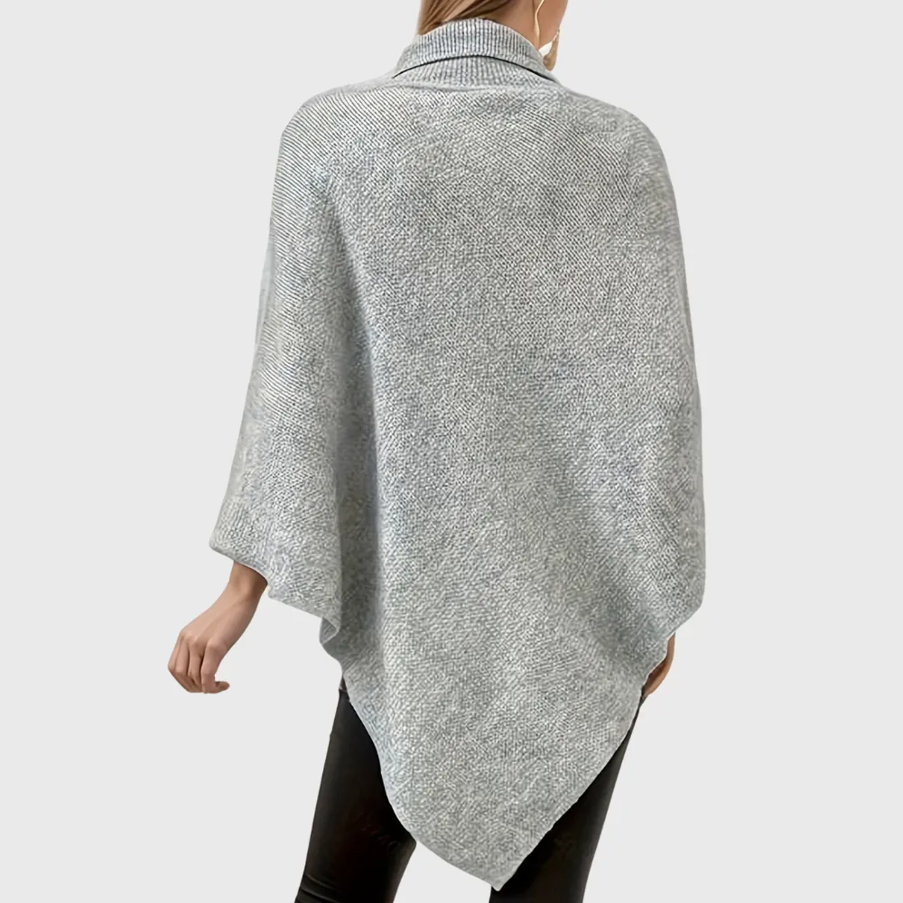 Womens Cozy Cape Sweater